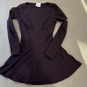 Reformation espresso mini dress small